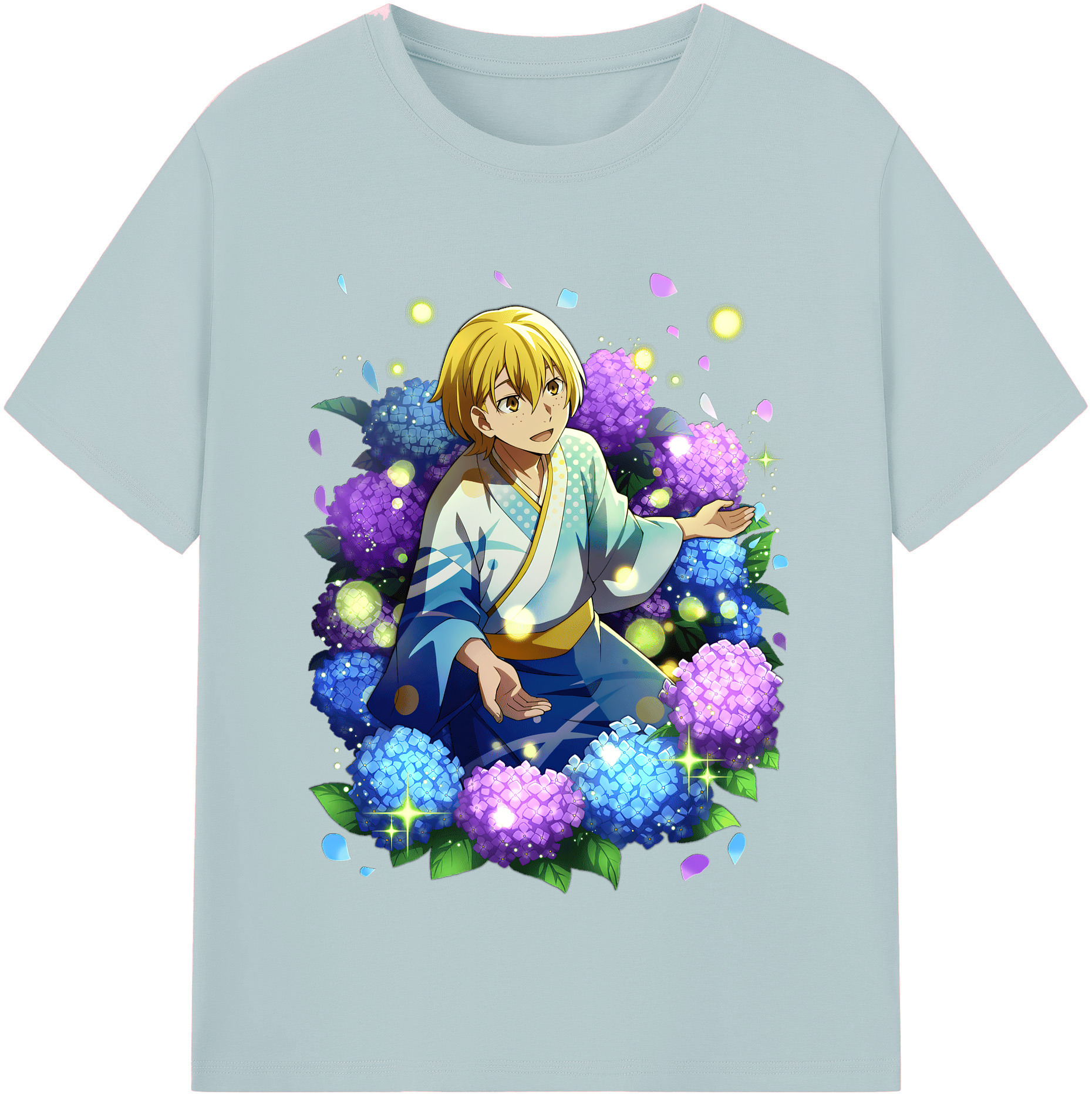 （画像用） 文豪ストレイドッグス Bungo Stray Dogs 綿100％半袖Tシャツ（フロントプリント）